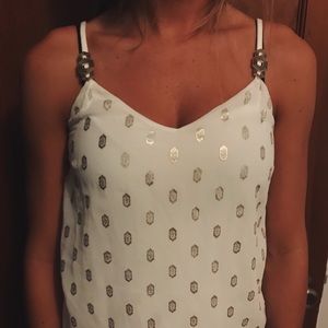 White House Black Market spaghetti strap tank top
